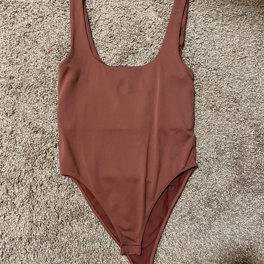 a new day Bodysuit in Warm Brown